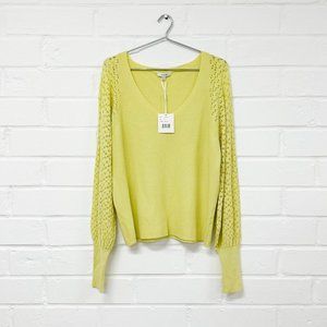 Sioni Sweater LIme/Yellow-Pale NWT